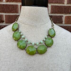 Premier Designs Necklace Mint Condition Green Single Or Multi Strand Plus one